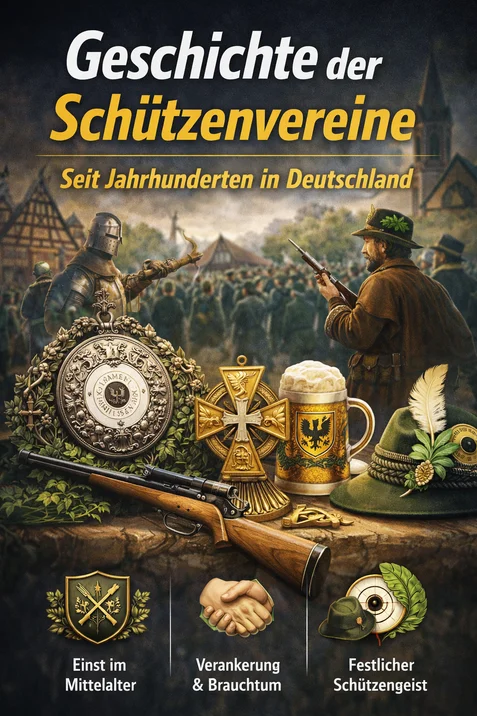 Bild vom Schmuck eines Schützenkönigs