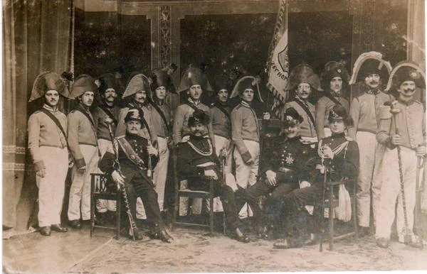 Historisches Bild der Schützengesellschaft