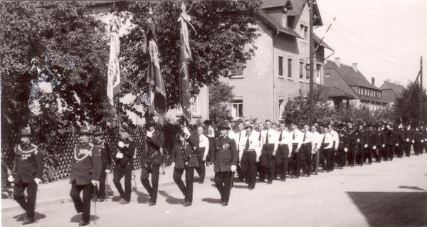 Schützenaufmarsch Juli 1934